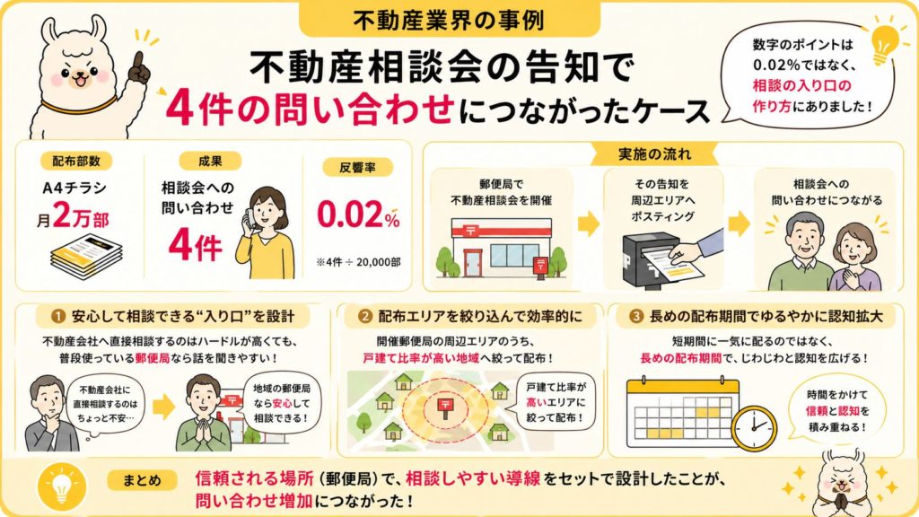 不動産相談会の告知